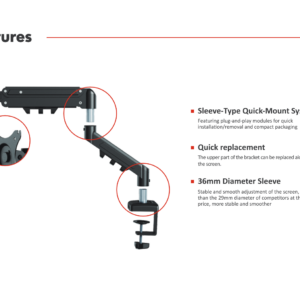 MONITOR ARM - SINGLE - Image 4